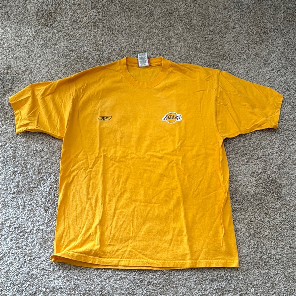 Los Angeles Lakers Yellow Short-Sleeve Tee